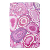 Tapis De Bain Aquarelle rose (devant Vertical)