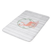 Tapis De Bain Aquarelle Russe Reindeer Boho (Angle)