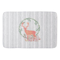 Aquarelle Russe Reindeer Boho