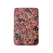 Tapis De Bain Aquarelle Safari animal Imprimer (Devant (Vertical))