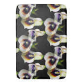 Tapis De Bain Aquarelle Sublime Arum Calla Lilies (devant Vertical)