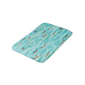 Tapis De Bain Aquarelle Tortues de mer Baignade Océan (Angle)