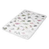 Tapis De Bain Aquarelle tropicale vibrante (Angle)