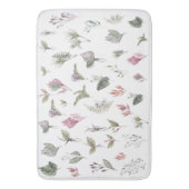 Tapis De Bain Aquarelle tropicale vibrante (devant Vertical)