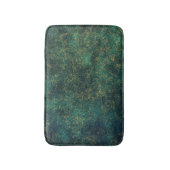 Tapis De Bain Aquarelle verte, de bleu et d'or (Devant (Vertical))