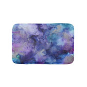 Tapis De Bain Aquarelle violette (Devant)