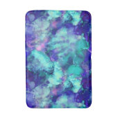 Tapis De Bain aquarelles d'imaginaire bleu : (Devant (Vertical))