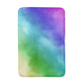 Tapis De Bain Aquarelles Rainbow (Devant (Vertical))