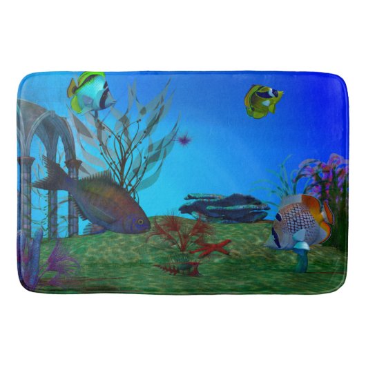 Tapis De Bain Aquarium3D (Devant)