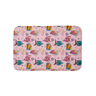 Tapis De Bain Aquatic animals ocean underwlife 3