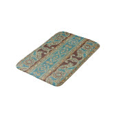 Tapis De Bain Arabesque Fabric Paisley Oriental Design (Angle)