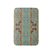 Tapis De Bain Arabesque Fabric Paisley Oriental Design (Devant (Vertical))