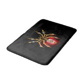 Tapis De Bain Araignée en vapeur noire (Angle)