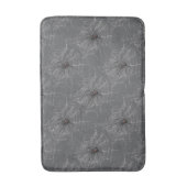 Tapis De Bain Araignée Noire Et Araignée De Toile D'Araignée (Devant (Vertical))