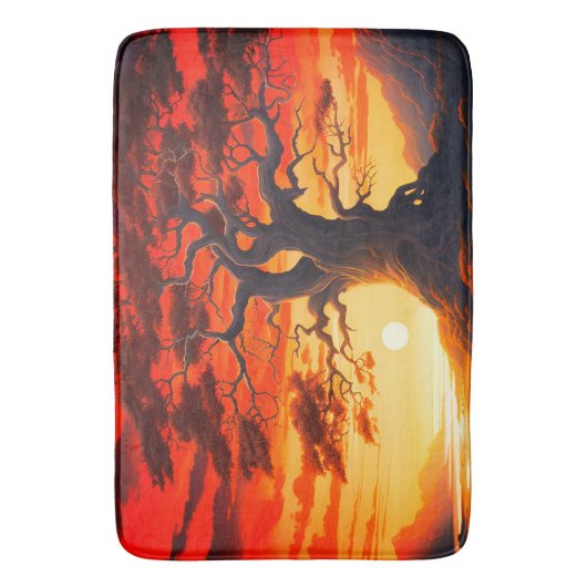 Tapis De Bain Arbre (devant Vertical)