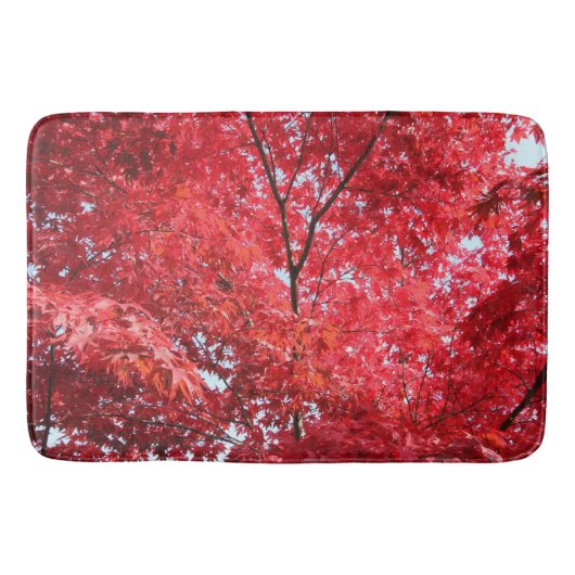 Tapis De Bain Arbre à érable rouge (Devant)
