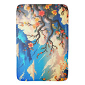 Tapis De Bain Arbre à fleurs (devant Vertical)