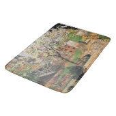 Tapis De Bain Arbre à prune, Eragny Camille Pissarro (Angle)
