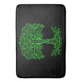Tapis De Bain Arbre Celtique Vert De Vie (devant Vertical)