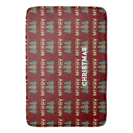 Tapis De Bain Arbre de Noël (devant Vertical)