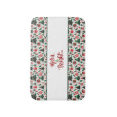 Tapis De Bain Arbre de Noël, cadeaux, sucre de canne (Devant (Vertical))
