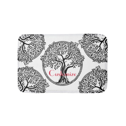 Tapis De Bain Arbre de vie Thunder_Cove (Devant)
