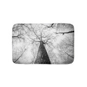 Tapis De Bain Arbre en noir et blanc (Devant)