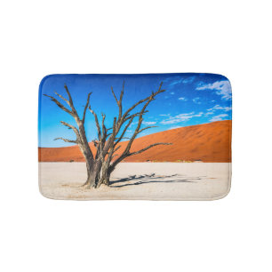 Tapis De Bain Arbre mort à Deadvlei, Namibie