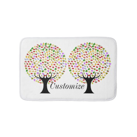 Tapis De Bain Arbre multifruit Thunder_Cove (Devant)