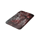 Tapis De Bain Arbre rouge en fleurs de cerisiers (Angle)