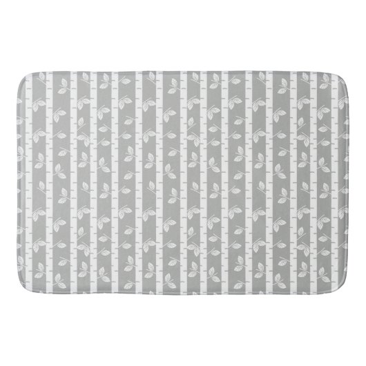 Tapis De Bain Arbres d'Aspen modernes (Devant)
