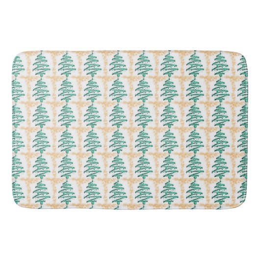 Tapis De Bain Arbres de Noël (Devant)