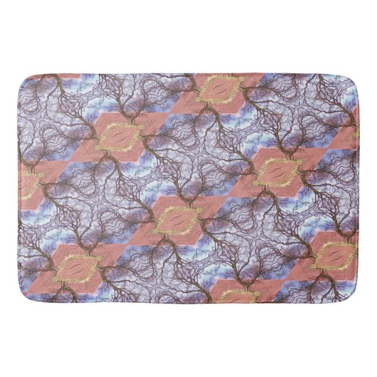 TAPIS DE BAIN ARBRES ET CHAMPS (Devant)