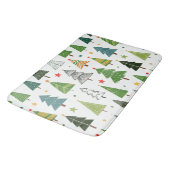 Tapis De Bain Arbres rétro (Angle)