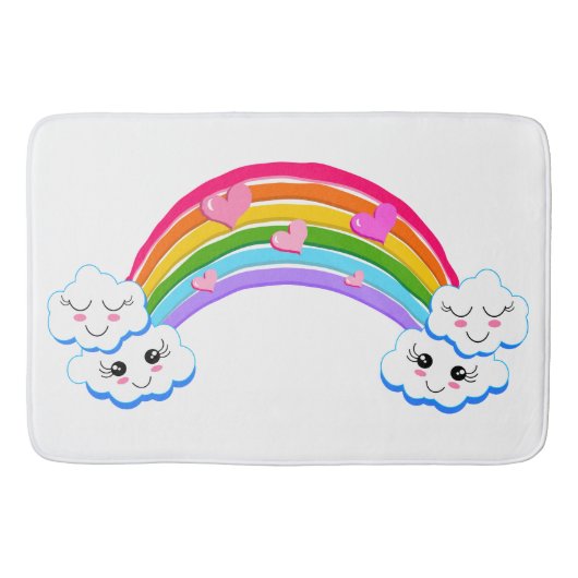 Tapis de bain arc-en-ciel (Devant)