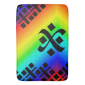 Tapis De Bain Arc-en-ciel (devant Vertical)