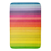 Tapis De Bain Arc-en-ciel à bandes multiples (devant Vertical)