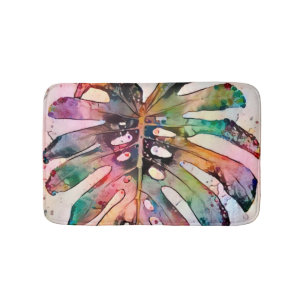 Tapis De Bain Arc en ciel de Monstera
