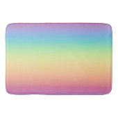 Tapis De Bain Arc-en-ciel en pastel Ombre (Devant)