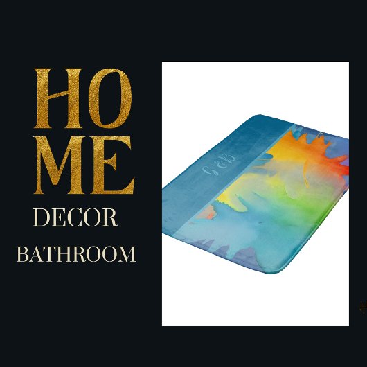 Tapis De Bain arc-en-ciel lgbtq