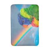 Tapis De Bain Arc-en-ciel Lorikeet (Devant (Vertical))