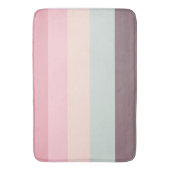 Tapis De Bain arc-en-ciel pastel (devant Vertical)