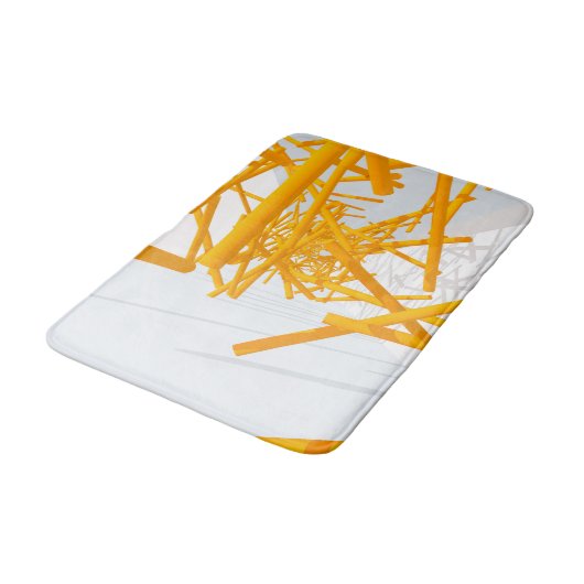 Tapis De Bain Architectural Space with Bright Geometrical Shape (Angle)