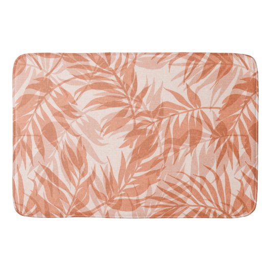 Tapis De Bain Areca Palms Hawaiian Tropical Vintage (Devant)
