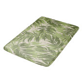 Tapis De Bain Areca Palms Hawaiian Tropical Vintage (Angle)