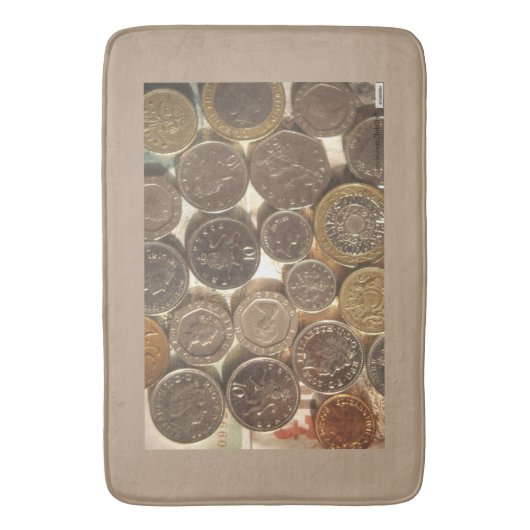 Tapis De Bain Argent (devant Vertical)