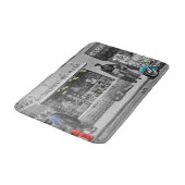Tapis De Bain Argent 2 de HWY 51 (Angle)
