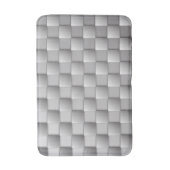 Tapis De Bain Argent Checkers Bath Mat (Devant (Vertical))