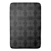 Tapis De Bain Argent tourbillonne Arabesque (devant Vertical)
