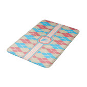 Tapis de bain Argyle à la plage (Angle)